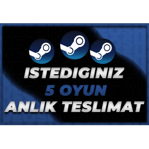  ⭐STEAM ISTEDIGINIZ 5 OYUN  GARANTİLİ⭐️